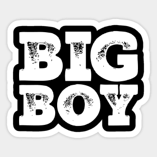 Big Boy Sticker